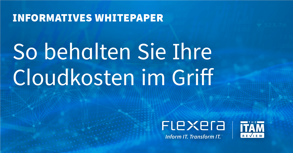 Proaktive Schritte für das Cloudkostenmanagement Whitepaper Flexera