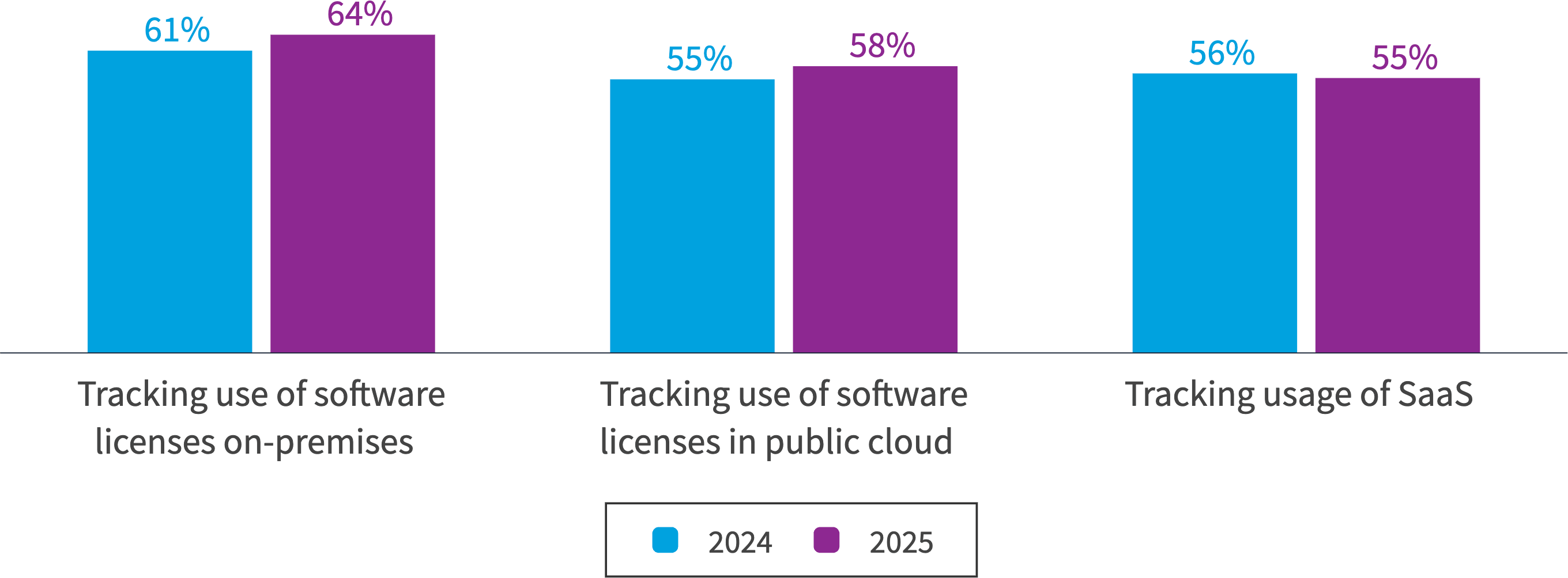 Chart: What SAM-focused responsibilities does your ITAM team have?