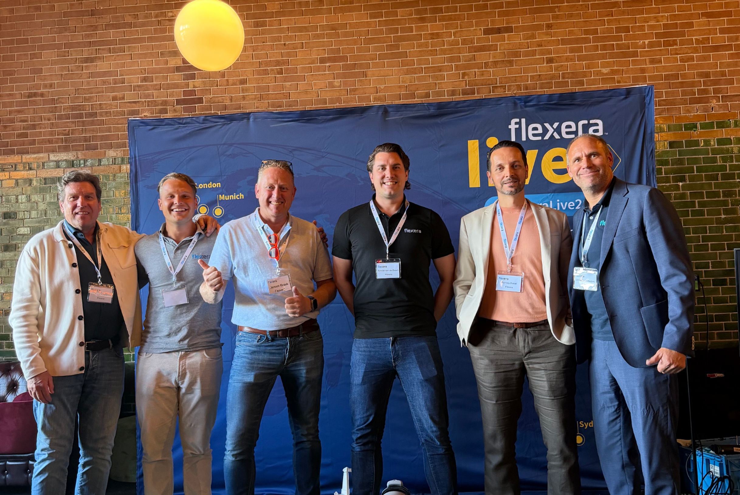 Flexera Live Amsterdam speakers