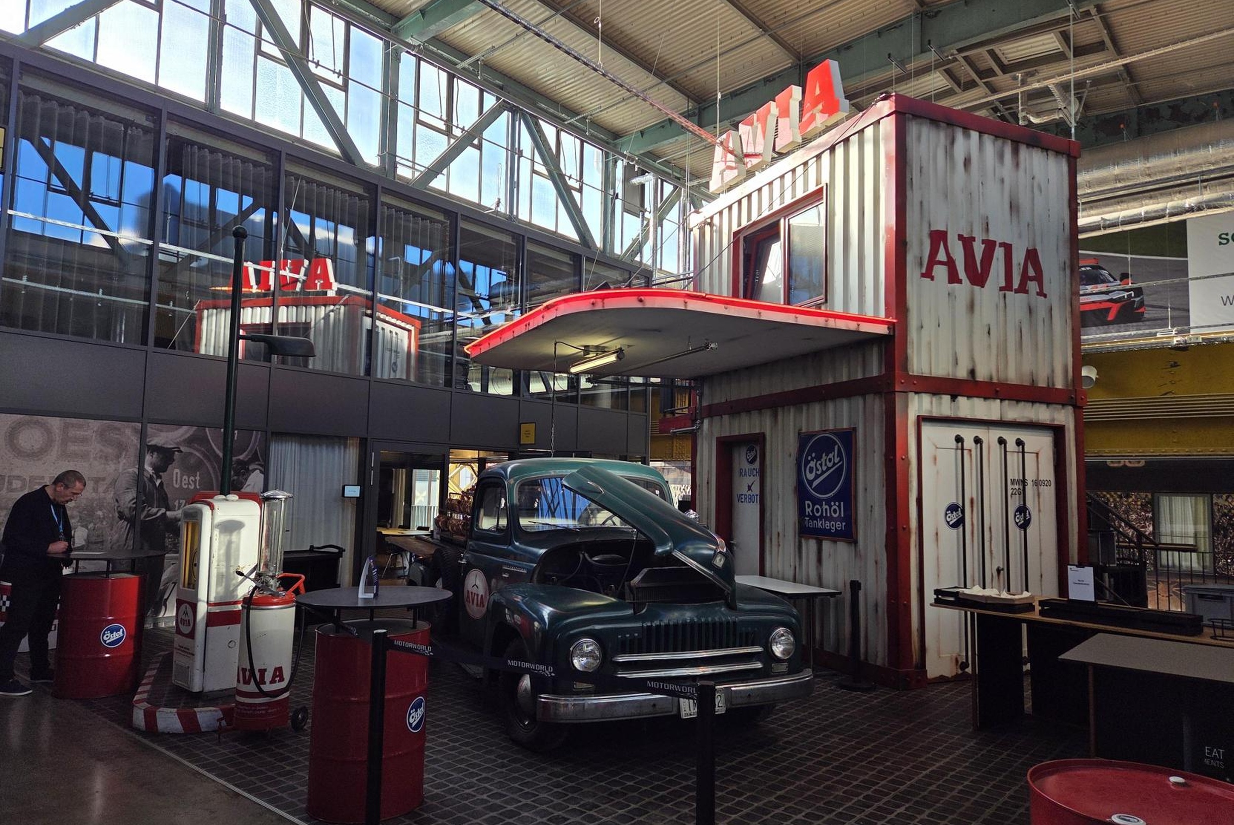 Motorworld Munich interior