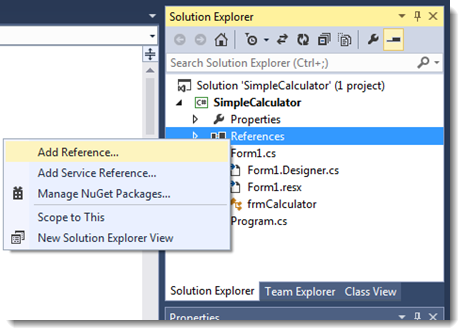 Visual Studio add Reference - Revulytics