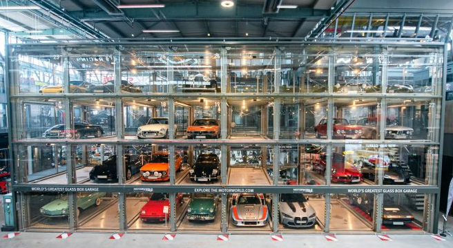 Motorworld automobile display